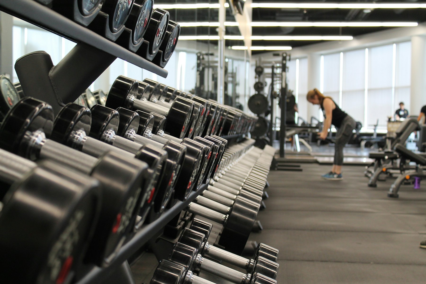 The training floor at Fitness Vision GYM